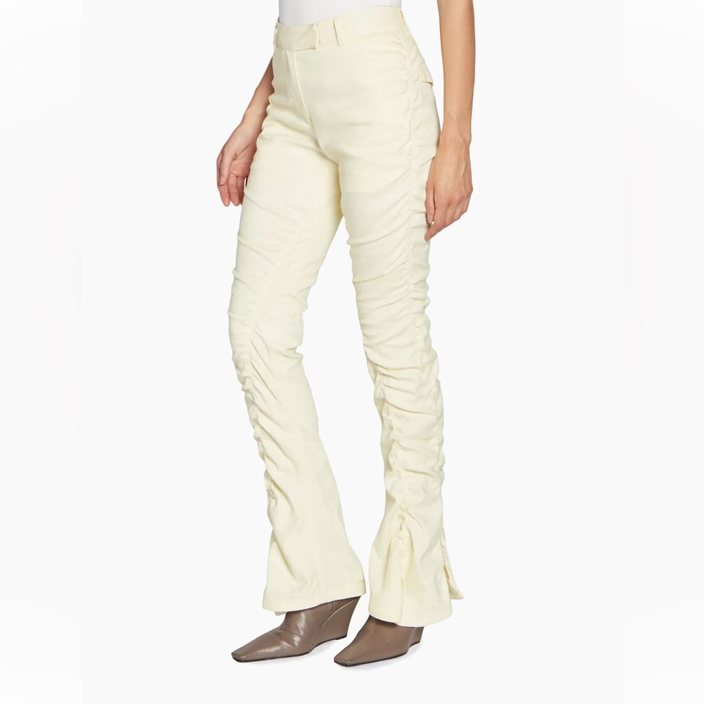 Acne Studios Paija Ruched Pants ORIG $680 - Size EU36(US4, 27-28)